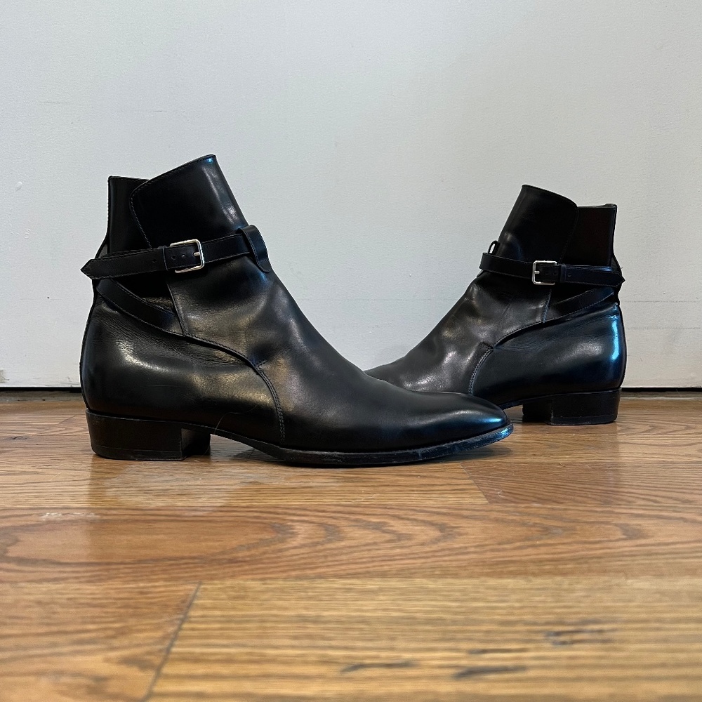 Saint Laurent Wyatt Jodhpur Boots (Mens)